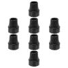 Cabilock 9pcs Trekking Pole -Skid Pads Rubber Foot Covers for Crutches Lightweight - Protectors for Hiking and Walking Sticks Easy Installation view 1
