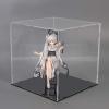A+ DESIGN Clear Acrylic Display Case Assemble Collectibles Box Alternative Glass Case for Display Action Figures Home Storage & Organizing Toys (3x3x3 inch; 7.5x7.5x7.5 cm) view 2
