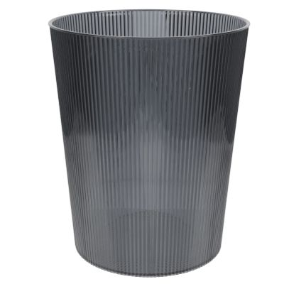 Cabilock Modern Style Paper Basket Touchless Trash Can Small Waste Bin Kitchen Garbage Container Flower Pot