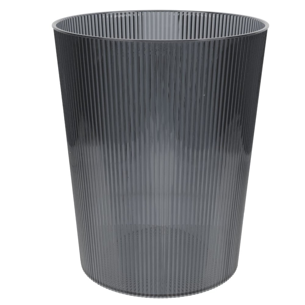 Cabilock Modern Style Paper Basket Touchless Trash Can Small Waste Bin Kitchen Garbage Container Flower Pot