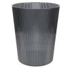 Cabilock Modern Style Paper Basket Touchless Trash Can Small Waste Bin Kitchen Garbage Container Flower Pot view 1