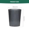 Cabilock Modern Style Paper Basket Touchless Trash Can Small Waste Bin Kitchen Garbage Container Flower Pot view 2