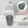 Cabilock Modern Style Paper Basket Touchless Trash Can Small Waste Bin Kitchen Garbage Container Flower Pot view 4