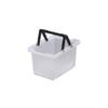 JEJ Astage SPB-N45C Storage Box, Separate Basket, 45, Clear, Made in Japan, Outdoor, Camping, Stackable, Width 8.7 x Depth 12.2 x Height 7.1 inches (22 x 31 x 18 cm) view 1