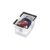 JEJ Astage SPB-N45C Storage Box, Separate Basket, 45, Clear, Made in Japan, Outdoor, Camping, Stackable, Width 8.7 x Depth 12.2 x Height 7.1 inches (22 x 31 x 18 cm) view 2