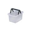 JEJ Astage SPB-N25C Storage Box, Separate Basket, 25, Clear, Made in Japan, Outdoor, Camping, Stackable, Width 7.0 x Depth 9.3 x Height 5.5 inches (17.8 x 23.5 x 14 cm) view 1