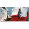 100% Hand-Painted Art Oil Painting Colorful Abstract Oil Painting Thick Colorful Oil Painting Extra Large Painting 96 by 48 Unstretched view 1