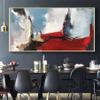 100% Hand-Painted Art Oil Painting Colorful Abstract Oil Painting Thick Colorful Oil Painting Extra Large Painting 96 by 48 Unstretched view 2