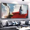 100% Hand-Painted Art Oil Painting Colorful Abstract Oil Painting Thick Colorful Oil Painting Extra Large Painting 96 by 48 Unstretched view 3