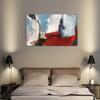 100% Hand-Painted Art Oil Painting Colorful Abstract Oil Painting Thick Colorful Oil Painting Extra Large Painting 96 by 48 Unstretched view 4