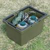 JEJ Astage #45 SPB-N45G Storage Box, Separate Basket, Green, Made in Japan, Outdoor, Camping, Stackable, Width 8.7 x Depth 12.2 x Height 7.1 inches (22 x 31 x 18 cm) view 3