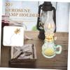 Beaupretty Interior Accessories Oil Lamps Wicks Holder Kerosene Wick Replacement Fiberglass Wick Torch Wine Bottle Oil Candle Lamp Fiber Glass Bottle Torch Kit for Oil Lamps Adjustable Stand view 4