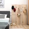 Betterhood 4 Panel Pegboard Display 5 Ft Folding Privacy Partition Room Divider Screen Wood Freestanding Display Board Organizer for Craft Show, Jewelry, Retail, Cloth view 2