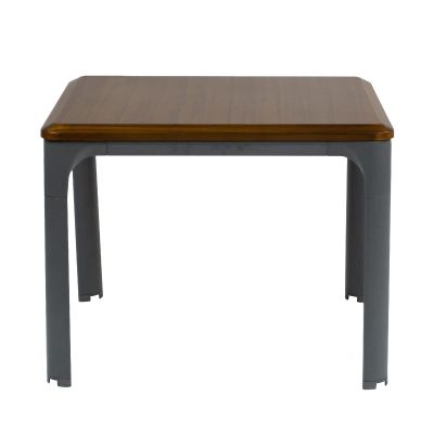 4 Legs Coffee Table Living Room Square Coffee Table Nightstand Metal Frame Bedside Table Multipurpose for Home Office Living Room Bedroom