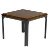 4 Legs Coffee Table Living Room Square Coffee Table Nightstand Metal Frame Bedside Table Multipurpose for Home Office Living Room Bedroom view 4