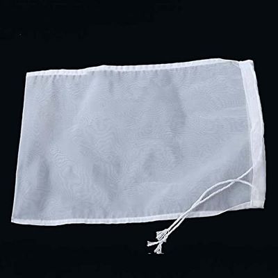 JINGERL 250 Mesh/In 58 Micron 20 * 30cm White Food Grade Nylon Mesh Reusable Strain Tea Pulp Juice Food Nut Milk Filter Bag (Color : 250 mesh, Size : 10 Pcs)