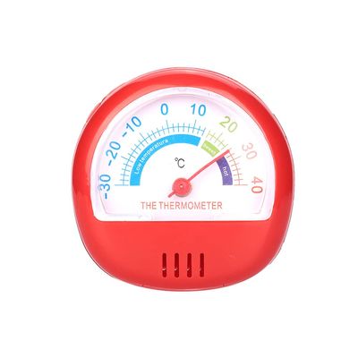 Refrigerator Thermometer, Dial Thermometer for Freezer Refrigerator Cooler Thermometers Digital Large Dial Thermometer Mechanical with Instant Read(Yellow)