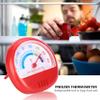 Refrigerator Thermometer, Dial Thermometer for Freezer Refrigerator Cooler Thermometers Digital Large Dial Thermometer Mechanical with Instant Read(Yellow) view 2