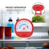 Refrigerator Thermometer, Dial Thermometer for Freezer Refrigerator Cooler Thermometers Digital Large Dial Thermometer Mechanical with Instant Read(Yellow) view 3
