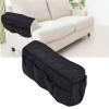 Sofa Chair Organizer Holder,Bedside Storage Organizer,Sofa Couch Chair Armrest Organizer,Remote Control Holder Armchair Organizer (Black) view 3