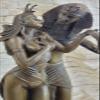 30" Bronze Ancient Egyptian Pharaoh`s Wife Cleopatra Hotcast Sculpture Statue view 1