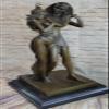 30" Bronze Ancient Egyptian Pharaoh`s Wife Cleopatra Hotcast Sculpture Statue view 3