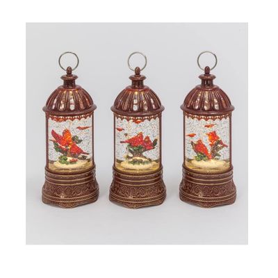 Gerson 2589760 Spinning Water Globe Lantern, 10 Inch