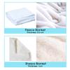 CenturyTee Personalized to My Granddaughter Blanket from Grandma Grandpa Papa Never Forget That I Love You Wood Granddaughter Birthday Christmas Fleece Throw Blanket (60 x 80 in Adult Size) view 4