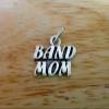 Sterling Silver 14x17mm Music says Band Mom Music Charm Jewelry Making For You view 2