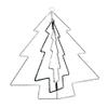 CELEBRATIONS 9071067 12 in. Clear & Warm White Tree Hanging Decor view 1