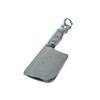 Sterling Silver 20x8mm Meat Cleaver Kitchen Knife Charm Jewelry Making For You view 1