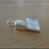 Sterling Silver 20x8mm Meat Cleaver Kitchen Knife Charm Jewelry Making For You view 4