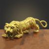 DOITOOL Copper Tiger Figurine Paperweight for Year Tiger Elegant Desktop Decoration for Craftsmanship Sturdy Copper Material Unique view 4
