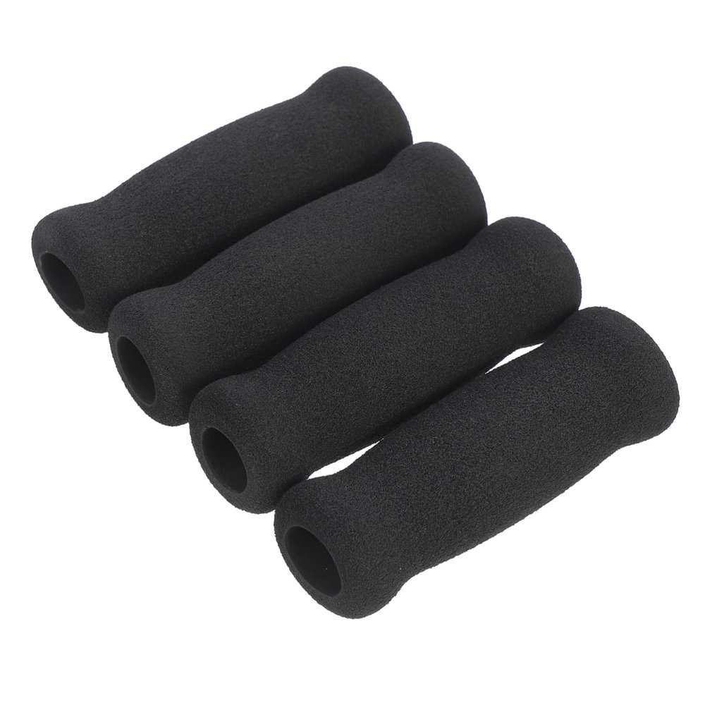 4 Pack Non-Slip Bike Handlebar Grips Comfortable Sponge Covers for Cycling Safety
