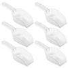 SOLUSTRE 6pcs Multi-use Food Scoop Plastic Scoops for Ice Buckets Flour Rice and More Ergonomic Design for Comfortable Grip and Reduced Hand Fatigue view 1
