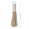 Zerodeko 2pcs Pot Brush Wok Cleaning Tools for Hearth and Kitchen Use Natural Stiff Bristles for Cleaning for Home Cooking view 3