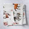 Horses Tapestry Floral Plant Wall Hanging for Kids Teens Boys Girls Room Decor, Wildlife Animal Theme Wall Blanket Tapestries Romantic Spring Wall Art Hanging, XLarge 70.9 x 92.5 Inches view 2
