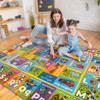 Looney Tunes Educational Kids Rug  ABC Alphabet, Professions & Jobs Matching Game Learning Mat- Interactive Classroom, Playroom & Bedroom Carpet 8x10 view 2