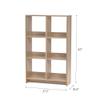 IRIS USA 4-Cube Ash Brown Heavy Duty Organizer view 3