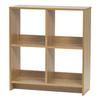 IRIS USA 4-Cube Ash Brown Heavy Duty Organizer view 1