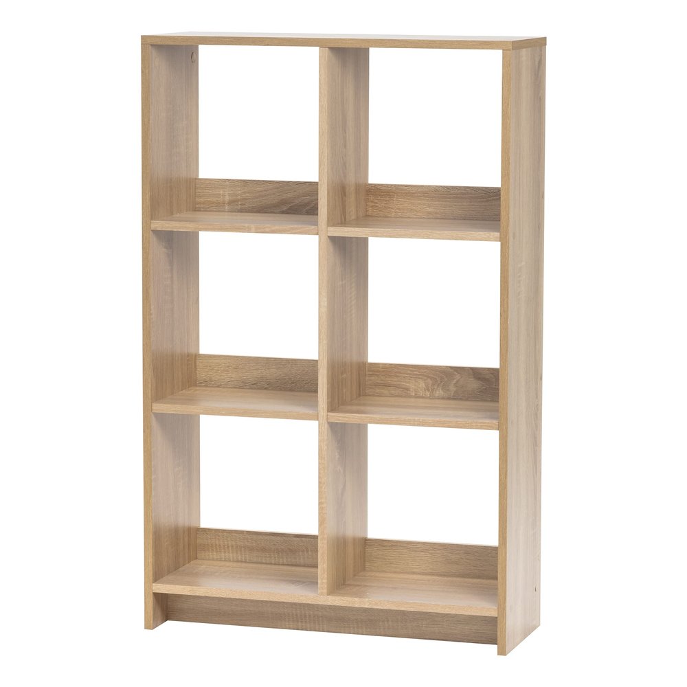 IRIS USA 6-Cube Ash Brown Heavy-Duty Organizer