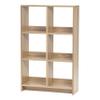 IRIS USA 6-Cube Ash Brown Heavy-Duty Organizer view 1