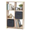 IRIS USA 6-Cube Ash Brown Heavy-Duty Organizer view 4