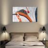 100% Artist Hand Drawn Original Painting Canvas Colorful Minimalist Large Artwork Decor for Living Room Large Wall Canvas Painting 64X32Inch Unstretched view 4