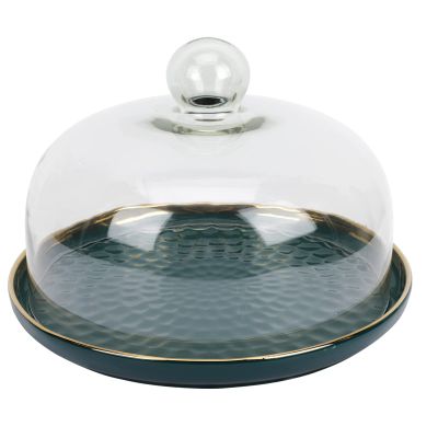 1 Set Cake Display Tray Cake Stands with Cover Cupcake Display Holders Clear Cake Plates Wedding Cake Stand Fruit Plates Dome Cake Pan Turntable Stand Bread Pan Ceramics To Bake
