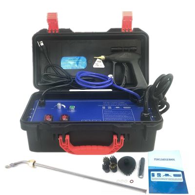Handheld High Pressure Steam Cleaner 5 Bar High Temperature Pressurized Steam Cleaner Cleaning System Automatic Pump Steamer Washer for Home Kitchen Floor Car Auto Patio Use (1, Style 3)