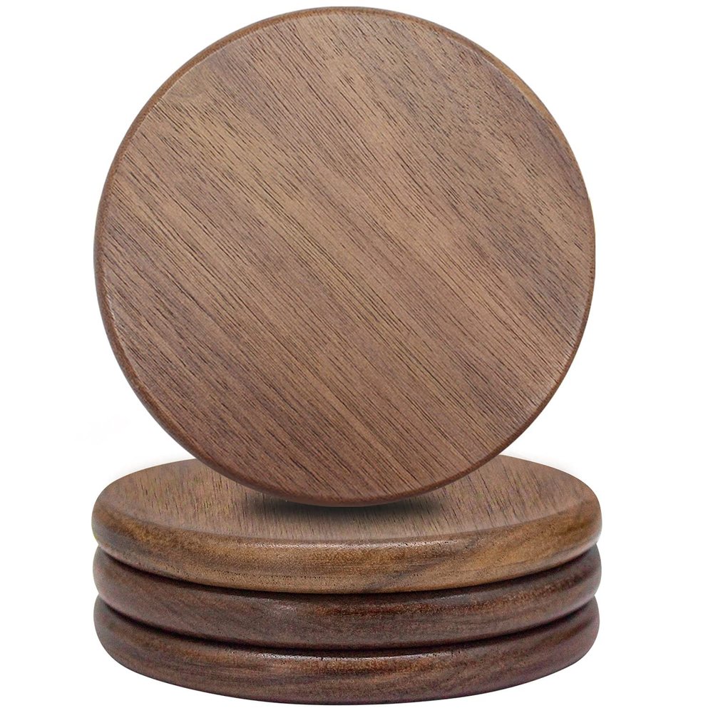16 PC Wooden Coaster, Coaster for Kitchen, Home Decoration