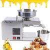 Automatic Oil Press Machine Presser with LCD Touch Screen, Upthehill Stainless Steel Oil Extractor Expell Machine Intelligent Control Panel for Peanuts, Soybeans, Rapeseed, Walnuts, Sesame (610W) view 1