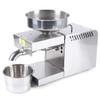 Automatic Oil Press Machine Presser with LCD Touch Screen, Upthehill Stainless Steel Oil Extractor Expell Machine Intelligent Control Panel for Peanuts, Soybeans, Rapeseed, Walnuts, Sesame (610W) view 3