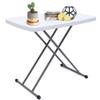 Adjustable Folding Laptop Table TV Tray, 30 Inch Folding TV Tray Table for Eating on The Couch, Stable Dinner Table Easy Storage, Snack Coffee End Table Ideal for Living Room & Bedroom view 1